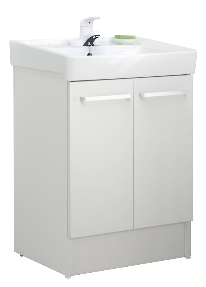 LIXIL 洗面所用キャビネット FTV1N-604/VP1W Amazon | LIXIL(リクシル) INAX 洗面化粧台 オフト 間口600